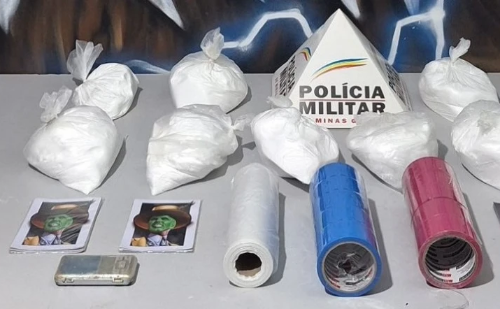 Dois são presos e 20 kg de cocaína são apreendidos durante operação em Mesquita
