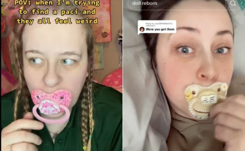 Chupetas viram tendência entre adultos no TikTok para aliviar estresse