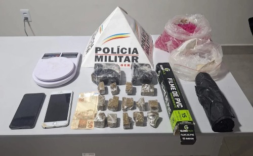 Polícia prende jovem com drogas após tentativa de fuga em Santana do Paraíso