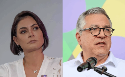 Michelle Bolsonaro rebate críticas de Padilha após cancelamento de vistos