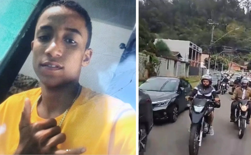 Com cortejo fúnebre, jovem inabilitado morto em acidente com caminhão é sepultado em Timóteo