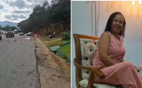 Professora morre atropelada no dia do aniversário na BR-116