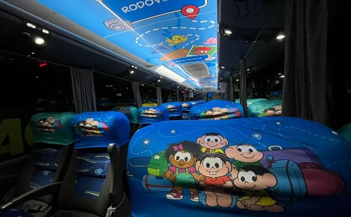 Ônibus da Turma da Mônica chega ao Shopping Vale do Aço com atrações infantis gratuitas
