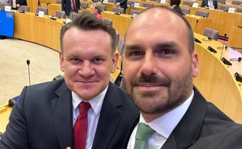 Eduardo Bolsonaro articula apoio europeu contra Alexandre de Moraes