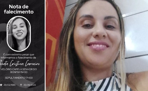 Vítima de feminicídio será enterrada nesta terça-feira em Coronel Fabriciano