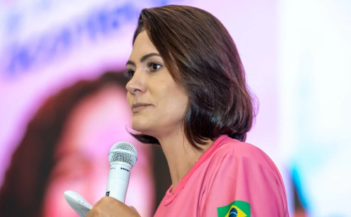Michelle Bolsonaro reage após nova medida de Moraes