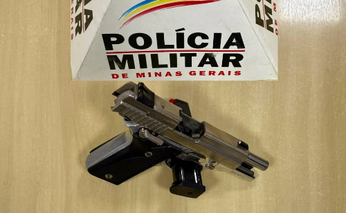 Homem é preso com pistola em Ipatinga após denúncia anônima