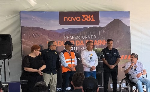 Viaduto da Prainha é reaberto nesta quarta-feira na BR-381