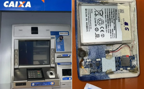 Presos suspeitos de instalar 'chupa-cabras' em caixas da Caixa em Minas