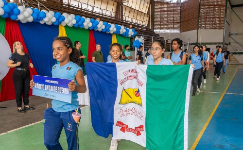Abertura dos Jogos Escolares de Ipatinga destaca esporte como ferramenta de transformação