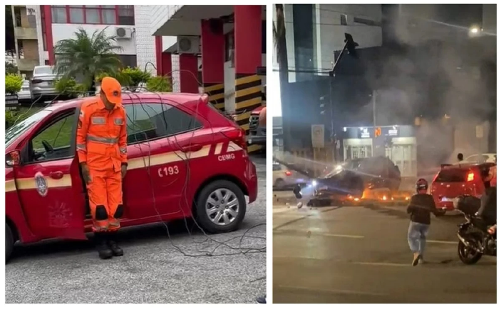 Bombeiro ensina como agir sob risco de alta tensão após morte de estudante em BH