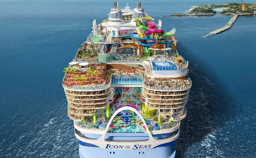 Legend of the Seas, maior navio de cruzeiro do mundo, estreia no mar e inicia operação em 2026