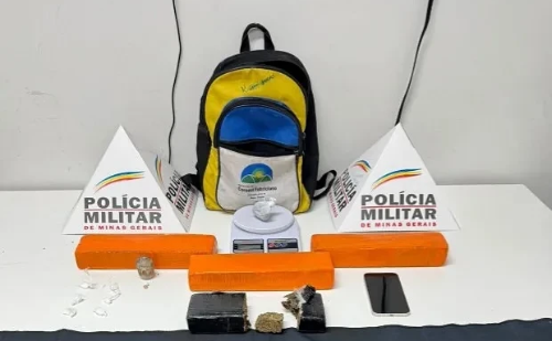 PM apreende drogas e prende dois suspeitos em Coronel Fabriciano