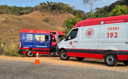 Motociclista morre após cair em curva na LMG-820 em São Domingos do Prata