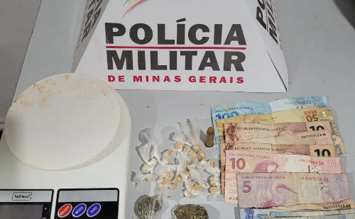 Quatro jovens são detidos com drogas e munição durante patrulhamento em Ipatinga