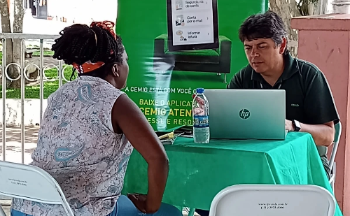 Cemig oferece serviços gratuitos em Timóteo durante o evento 'Cemig na Praça'