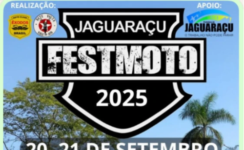 Jaguaraçu recebe Festmoto 2025 com atrações para toda a família  neste fim de semana