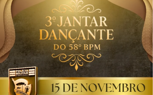 58º Batalhão promove jantar dançante aberto ao público em Coronel Fabriciano