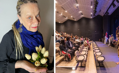 Diretora francesa ministra oficina teatral gratuita em Ipatinga