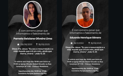 Corpos de jovens mortos em acidente são sepultados com homenagens em Ipatinga