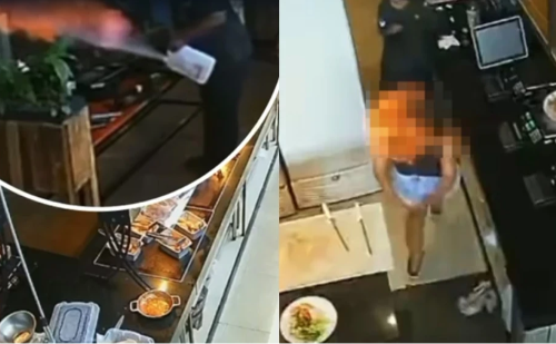 Mulher tem cabelo incendiado em restaurante e precisará de cirurgia em BH