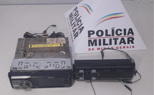 Dupla é presa em Ipatinga após furtar som automotivo durante a madrugada