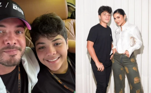 Filho de Wesley Safadão, de 14 anos, passa por cirurgia após descobrir tumor no crânio