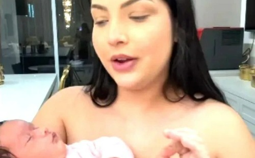 Influenciadora é processada após tentar trocar nome da filha de Ariel para Bella