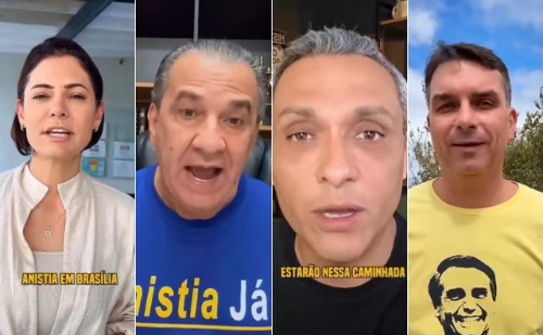 Aliados de Bolsonaro convocam ato em defesa da anistia