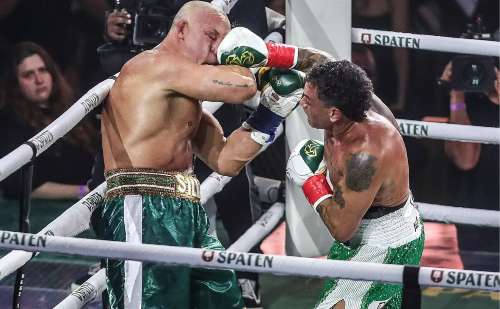 Briga generalizada marca luta entre Popó e Wanderlei Silva em São Paulo