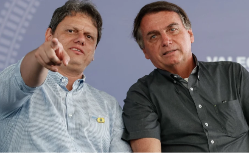 Com aval do STF, Tarcísio visita Bolsonaro em Brasília