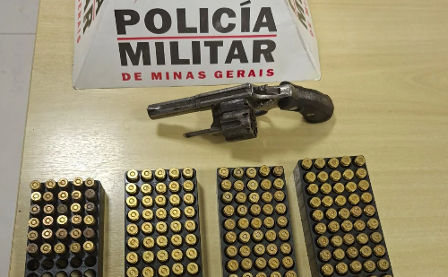 Homem é preso por porte ilegal de arma e munições em Ipatinga