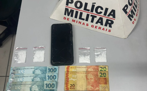 Jovem de 22 anos é preso por tráfico de drogas  em praça de Ipatinga