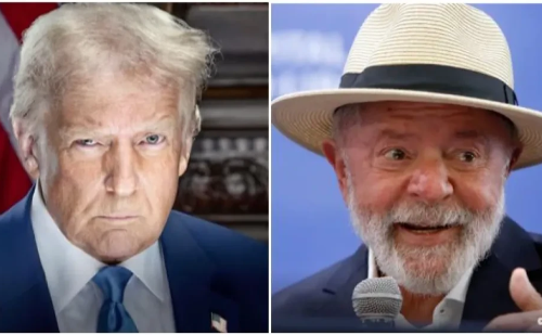 Lula pressiona Trump por fim de sobretaxa em call diplomática