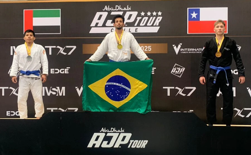 Atleta do Vale do Aço conquista dois títulos no Chile e mira o Europeu de Jiu-Jitsu em 2026