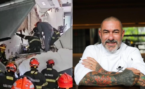 Desabamento atinge restaurante Jamile e deixa uma mulher morta no Centro de SP