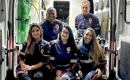 Homem sofre parada cardíaca após queda e é reanimado por equipes do SAMU em Ipatinga