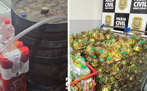 PCMG prende dois homens e apreende bebidas adulteradas em Belo Horizonte
