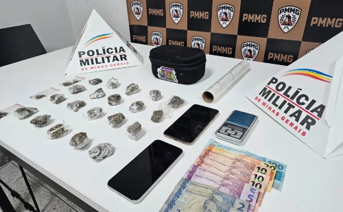 Casal é detido com drogas escondidas no quarto em Coronel Fabriciano