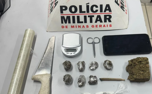 Adolescente é apreendido com drogas e itens para tráfico em Ipatinga