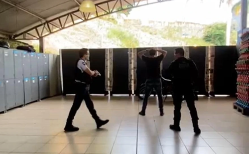 Policiais municipais de Ipatinga passam por treinamento com a PRF