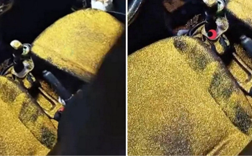 Mulher joga glitter no carro e apartamento do ex após descobrir traição