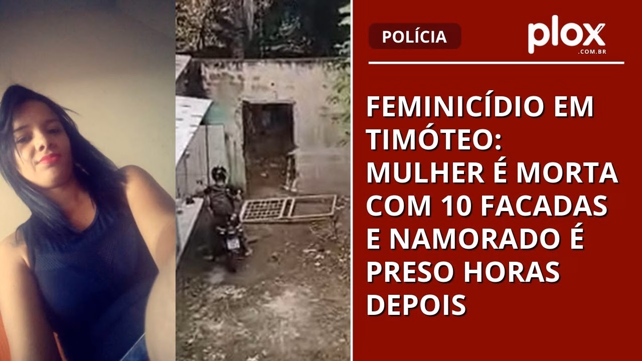 Feminicídio em Timóteo: mulher é morta com 10 facadas e namorado é preso horas depois