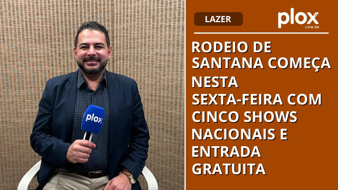 Rodeio de Santana começa nesta sexta-feira com cinco shows nacionais e entrada gratuita