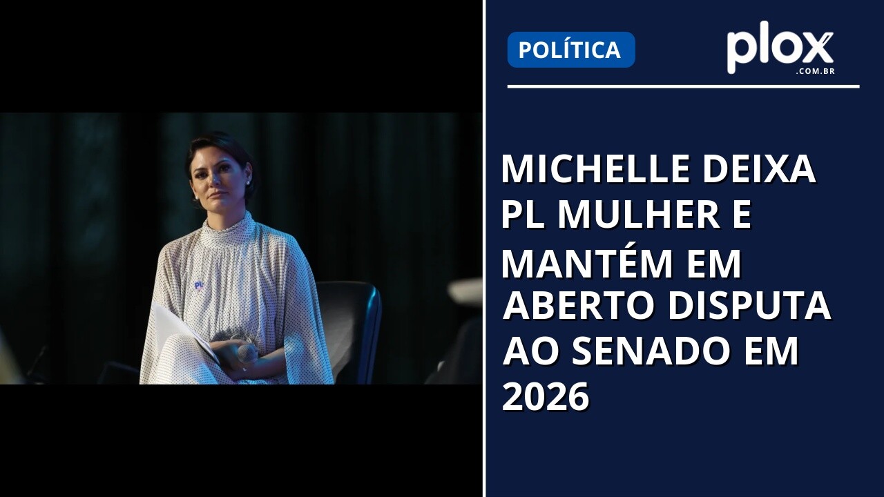 Michelle deixa PL Mulher e mantém em aberto disputa ao Senado em 2026