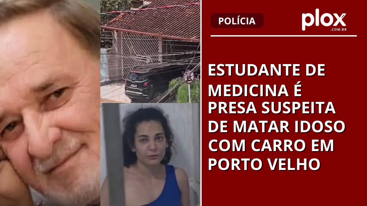 Estudante de medicina é presa suspeita de matar idoso com carro em Porto Velho