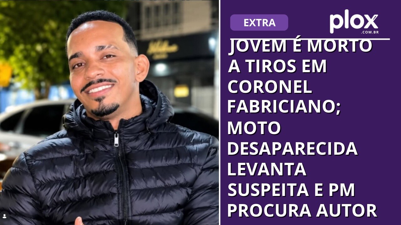 Jovem é morto a tiros em Coronel Fabriciano; moto desaparecida levanta suspeita e PM procura autor