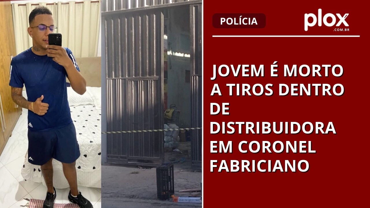 Jovem é morto a tiros dentro de distribuidora em Coronel Fabriciano