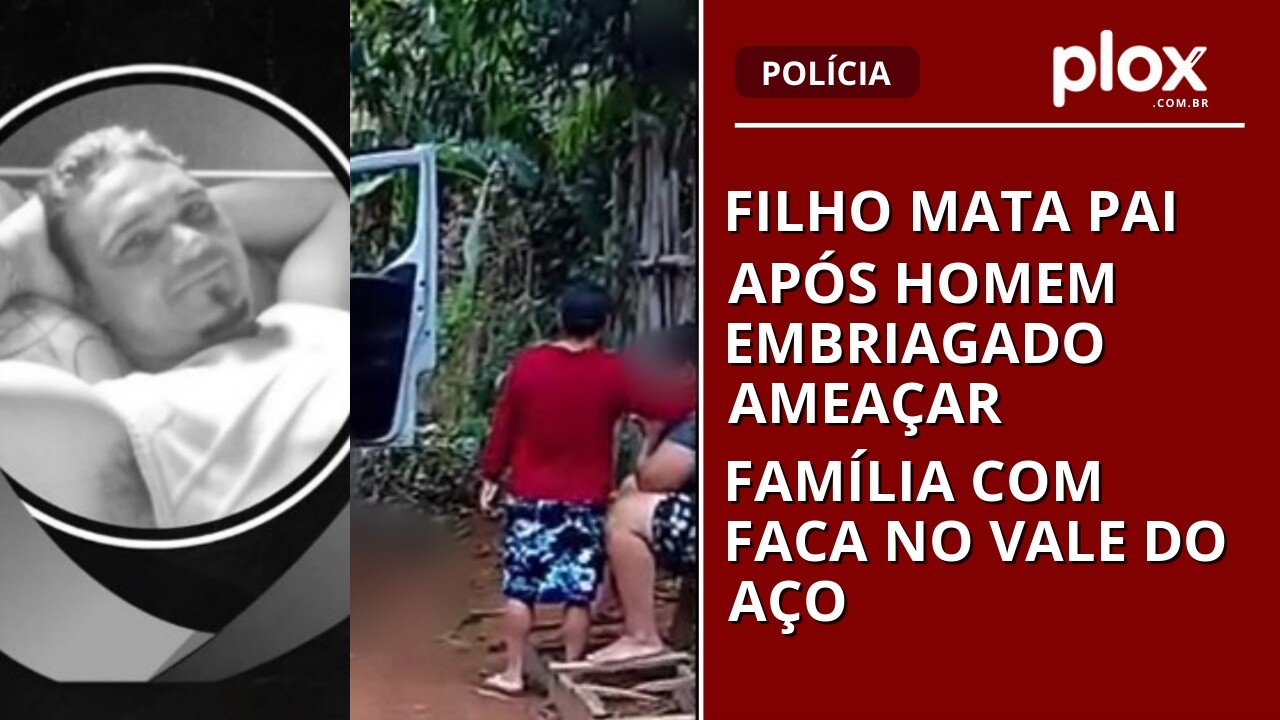 Filho mata pai após homem embriagado ameaçar família com faca no Vale do Aço