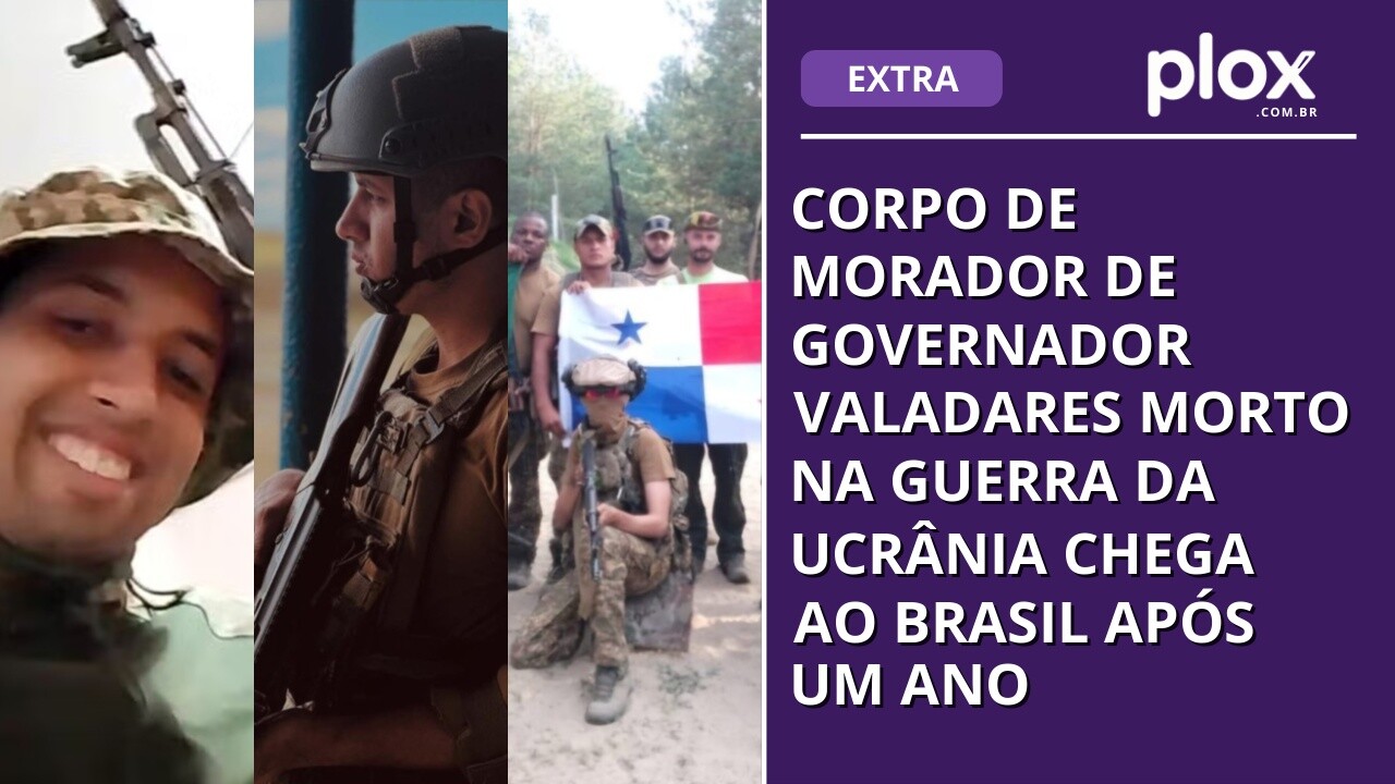 Corpo de morador de Governador Valadares morto na guerra da Ucrânia chega ao Brasil após um ano